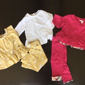Authentic Burberry Children’s Girl Clothes Lot.